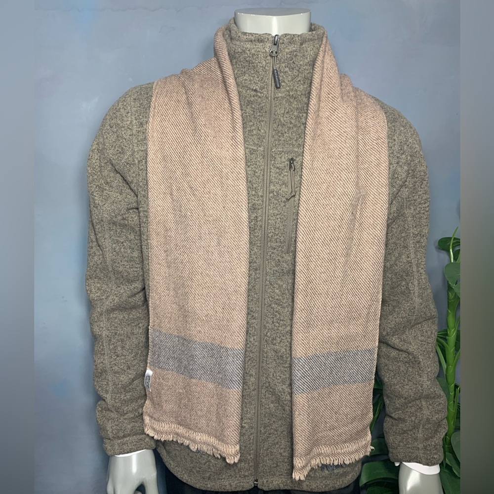 Indian Striped Wool Scarf